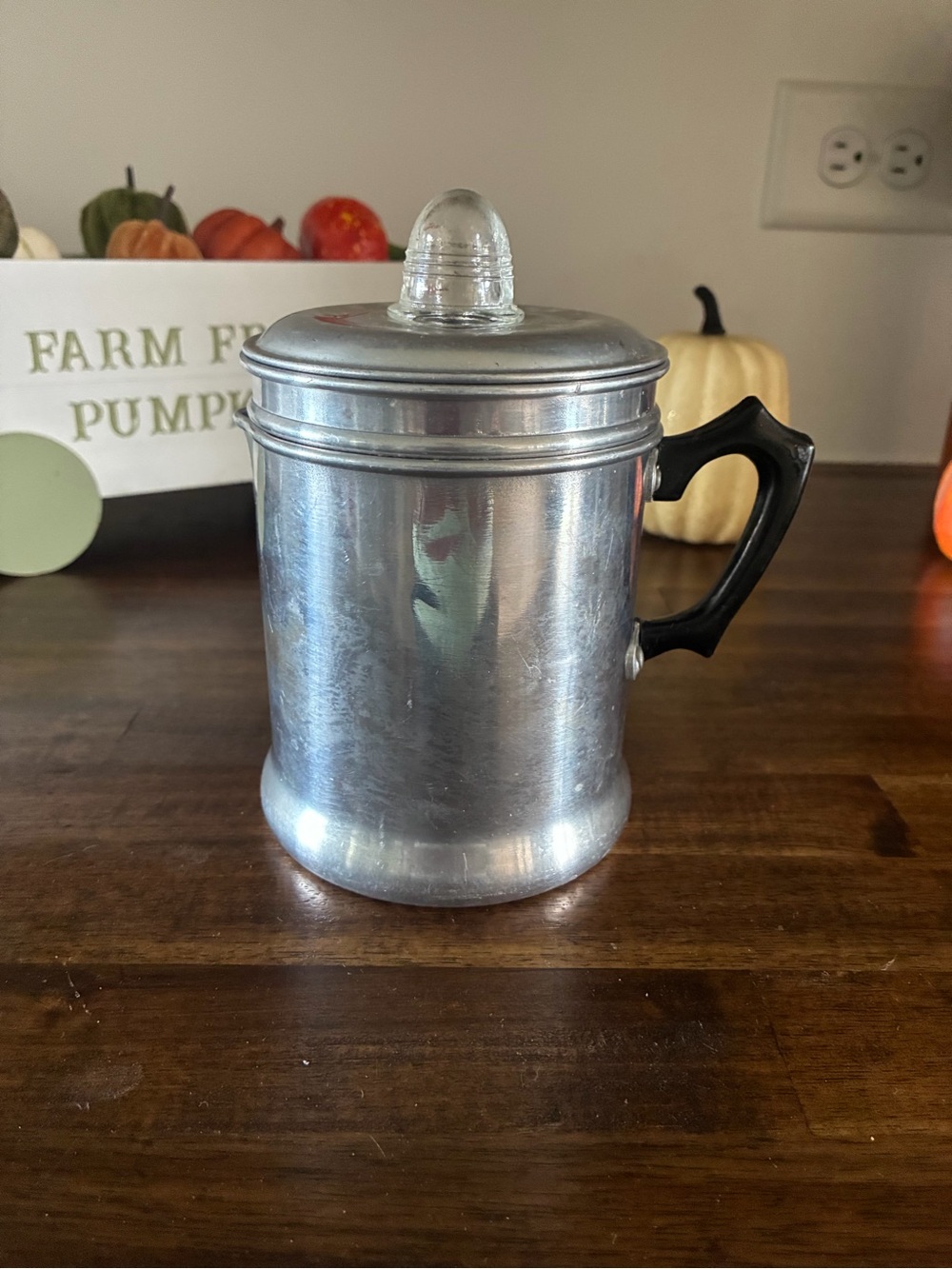 Vintage Small Coffee Percolator